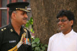 Lt. 
			Col. Yadav & Rev. Daniel